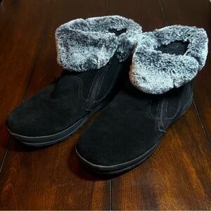 Khombu Women's Jessica All Weather Boots Black Size 10